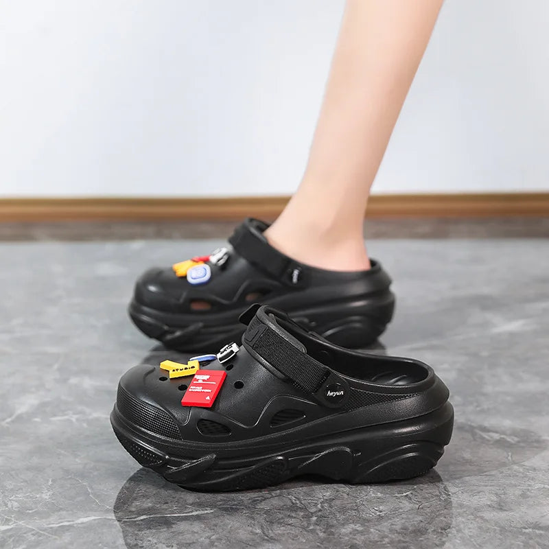 Women's Summer Platform Slide Slippers