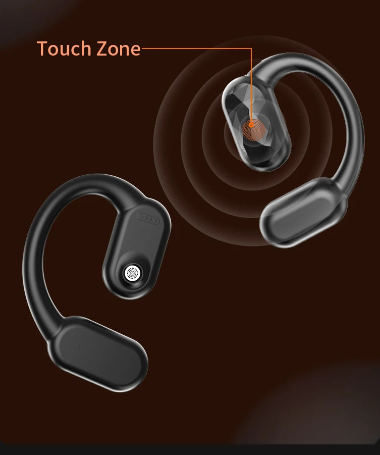 Languages Real Time AI Translator Earbuds Bluetooth 5.4 TWS Wireless Headphones HiFi Sound Headset Open Ear OWS Earphone
