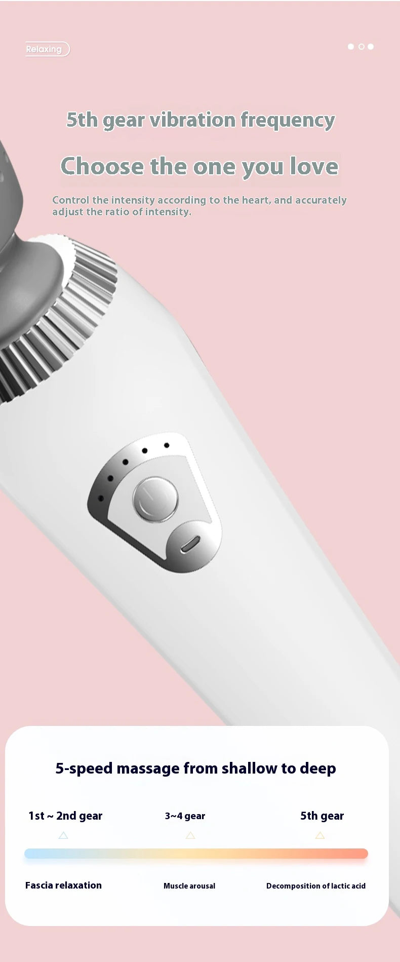 Mini Percussion Massage Gun | Deep Tissue Relief for Men & Women | Type-C Rechargeable