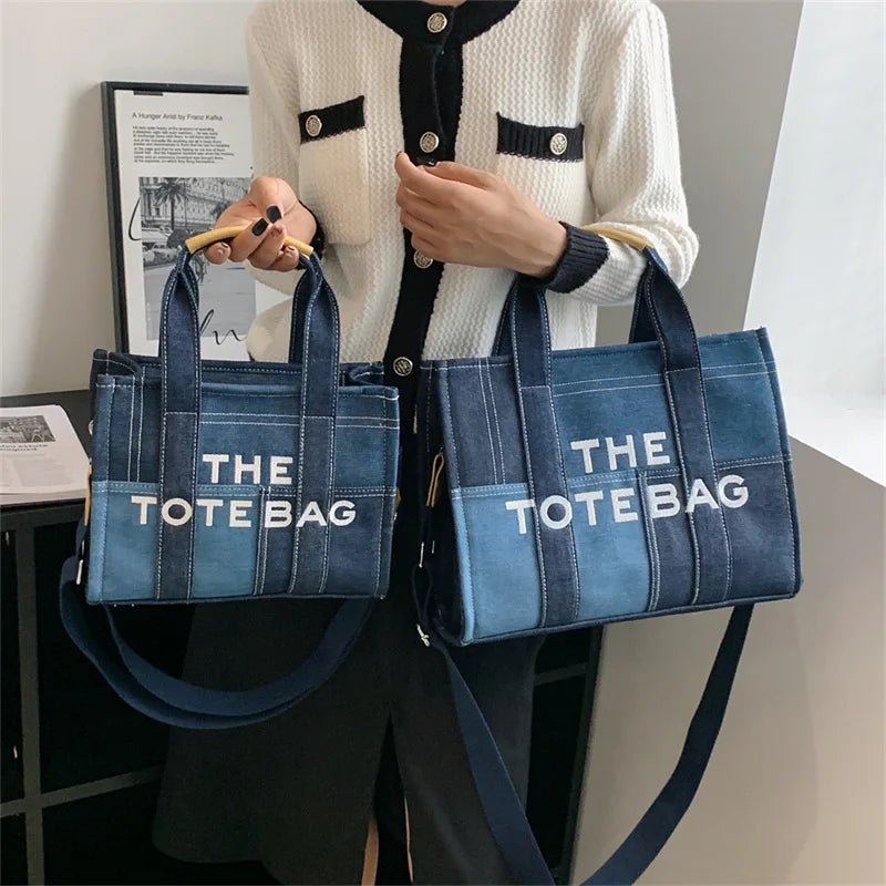 Women's Embroidered PU Leather Tote Crossbody Bag