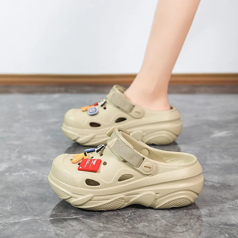 Women's Summer Platform Slide Slippers