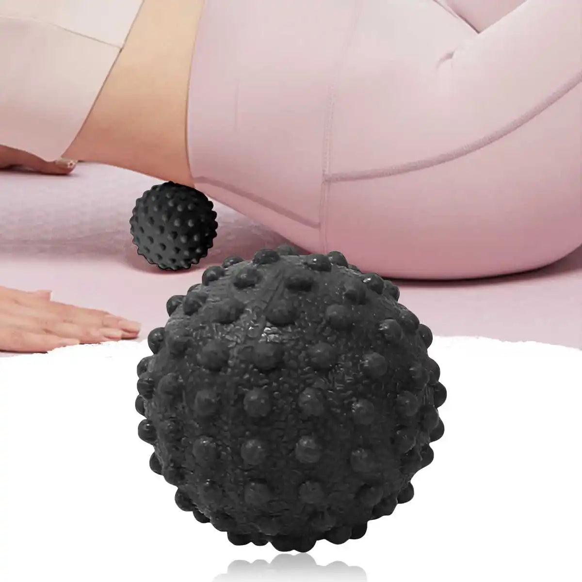 TPE Fascia Massage Ball — Handheld Roller for Leg, Foot & Muscle Relief
