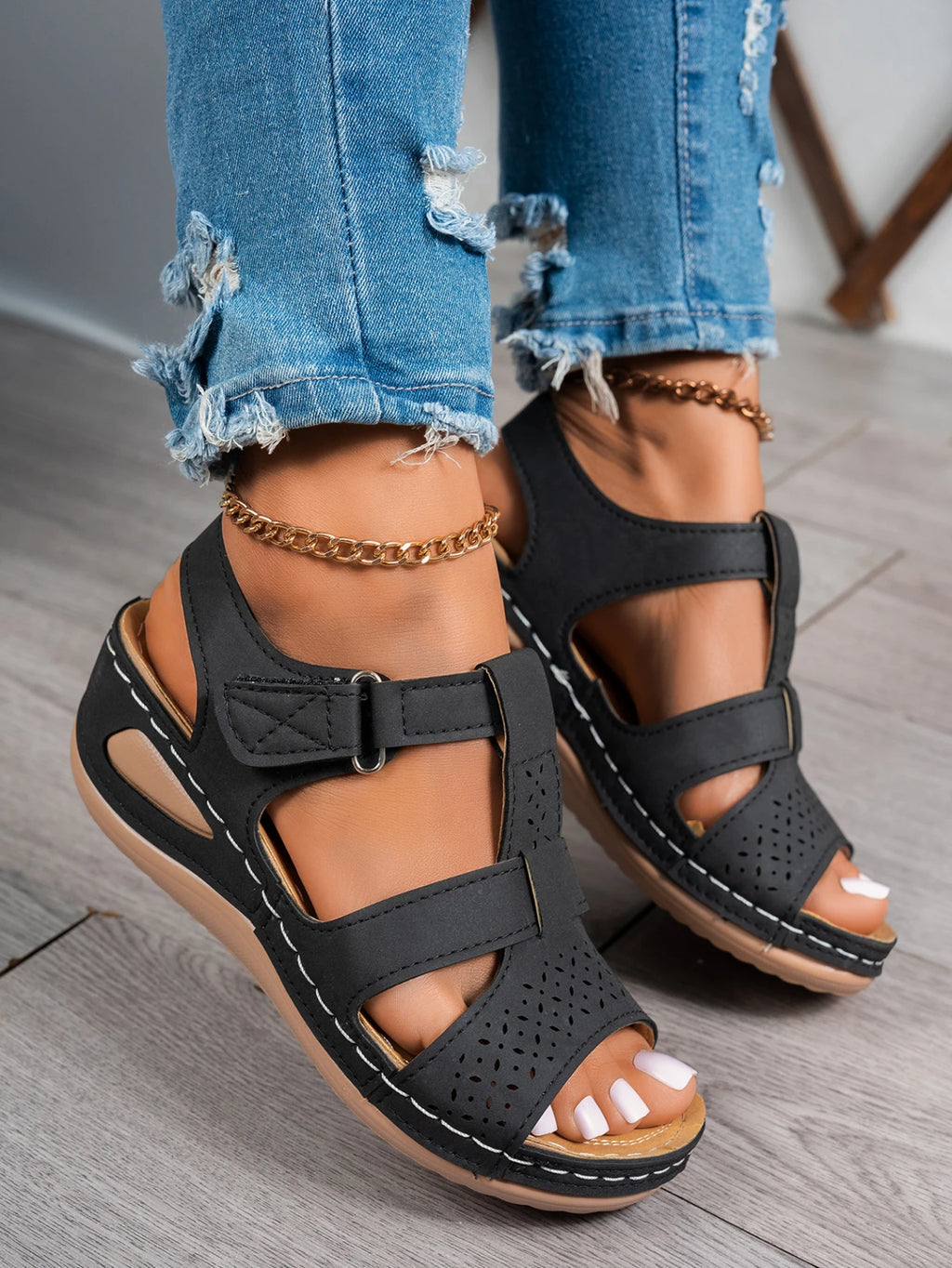 Women's High Wedge Platform Sandals