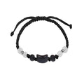 Natural Moonstone Obsidian Bracelets Couple Minimalist Bracelet Handmade Cute Black White Cat Bracelet Party Jewelry Gifts