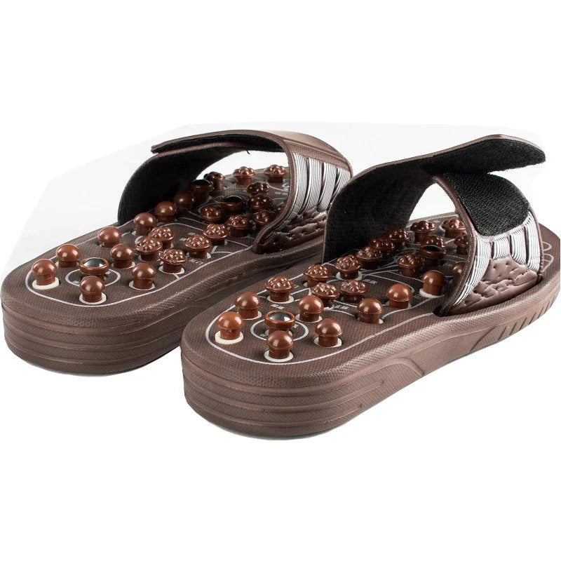 Acupuncture Reflexology Massage Slippers | Foot Pain & Arthritis Relief | S–XL