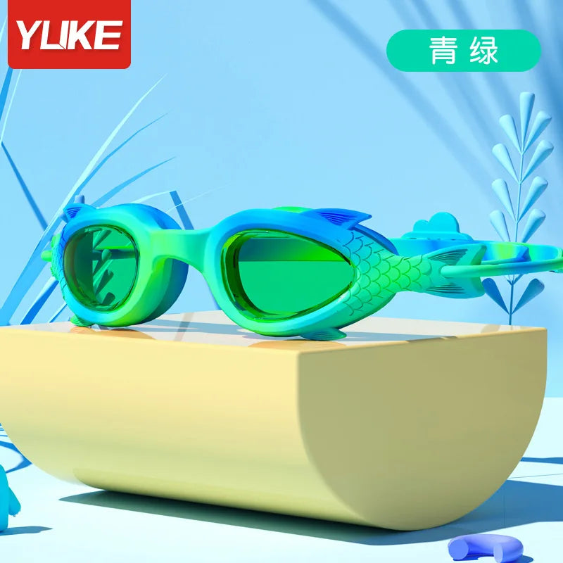 Swimming Goggles Waterproof Anti Fog High-definition Small Frame Goggles Professional Training Kid's swimming Goggles Equipment