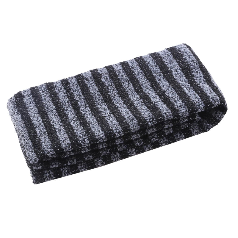 Japanese Exfoliating Bath Towel - Extra Long Back Scrubber, Two-Sided, Antibacterial