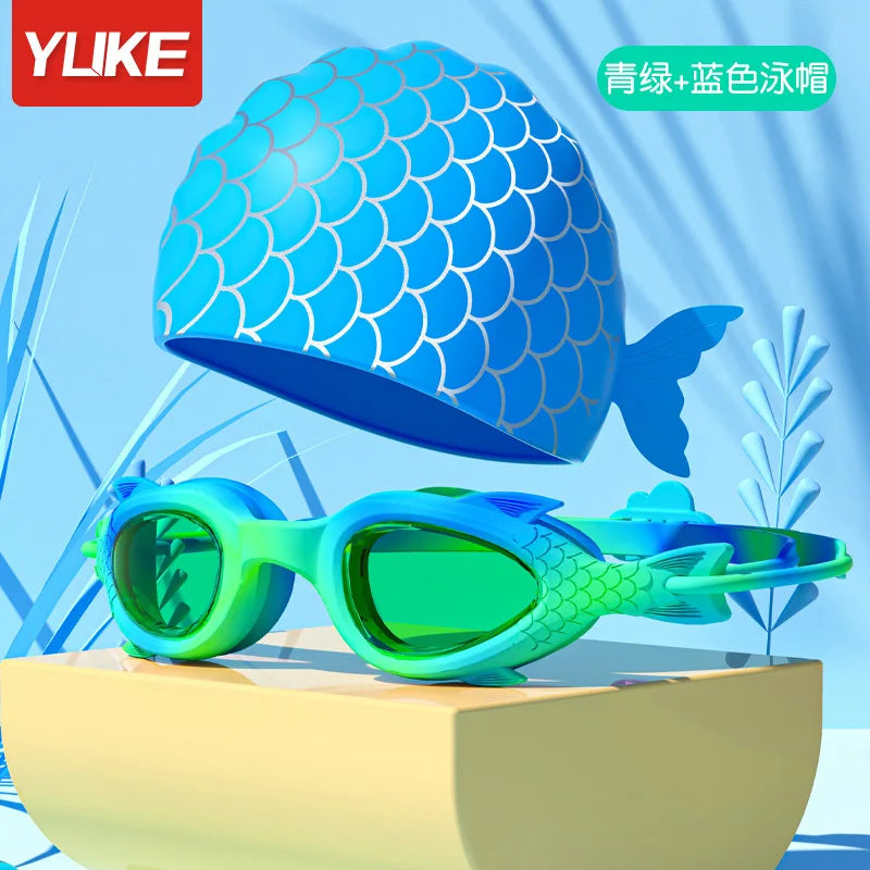 Swimming Goggles Waterproof Anti Fog High-definition Small Frame Goggles Professional Training Kid's swimming Goggles Equipment