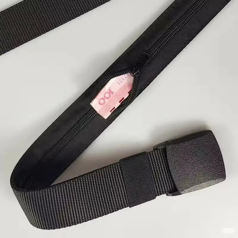 Anti-Theft Hidden Money Belt — Travel Security Waist Wallet for Cash, Cards & Passport | Unisex