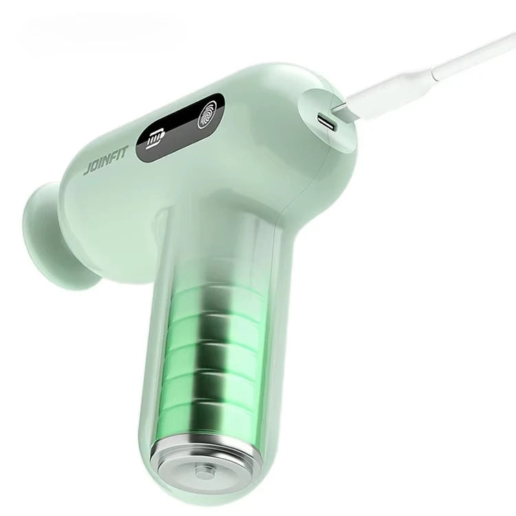 Deep Tissue Percussion Massage Gun — 6-Speed with 4 Massage Heads