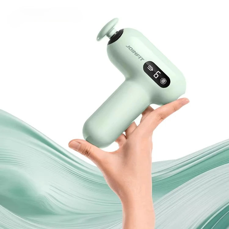 Deep Tissue Percussion Massage Gun — 6-Speed with 4 Massage Heads