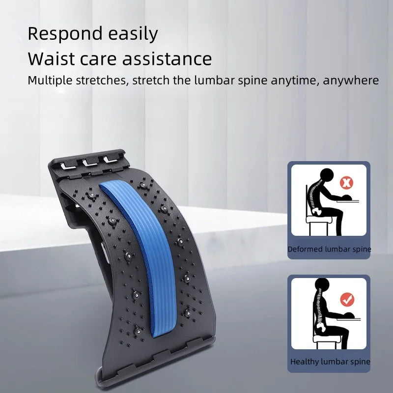 Professional Waist & Back Massage Mat | Muscle Relaxation & Pain Relief Tool