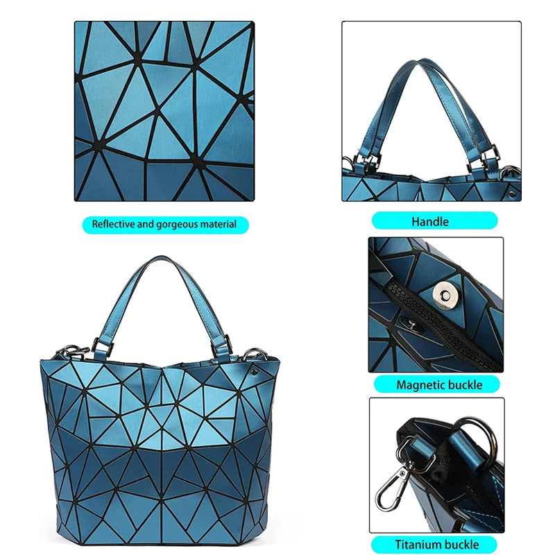 Women's Patent Leather Square Shoulder Bag