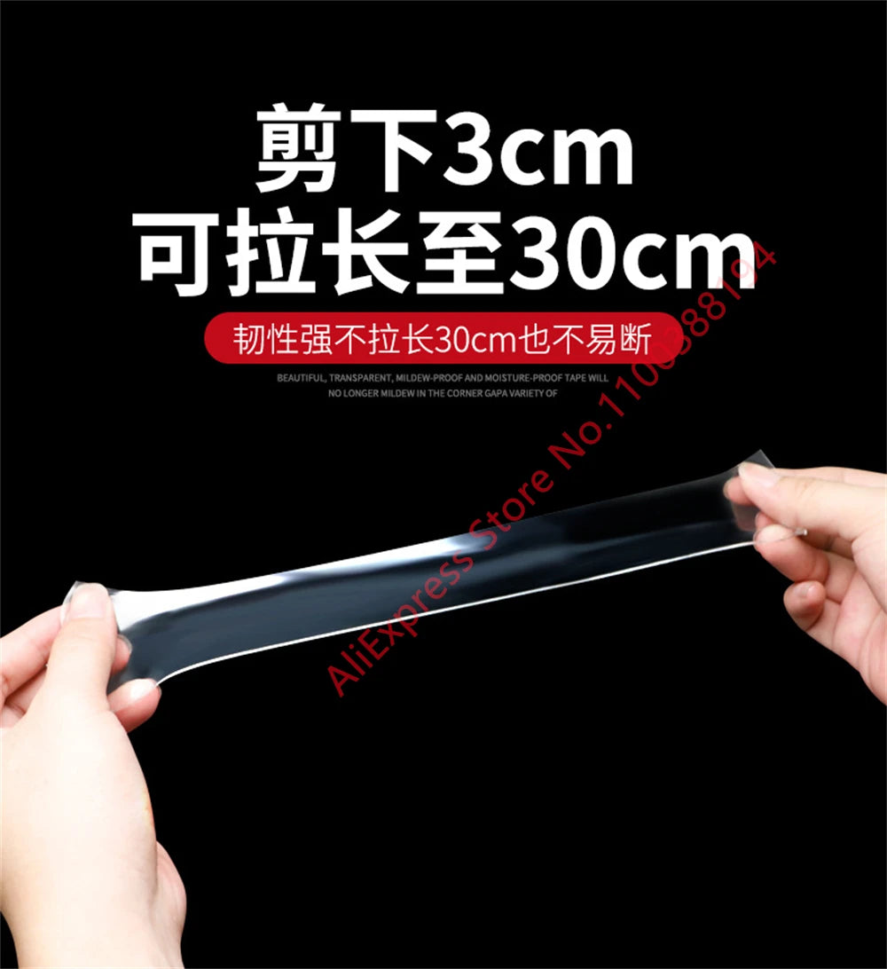Nano Double-Sided Adhesive Tape – Waterproof, Reusable & Residue-Free | Home, Car & Office