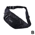 Multi-Functional Sports Waist Bag, Unisex Water-Resistant Large Capacity Wear-Resistant Fanny Pack for Work Cashier Daily Use