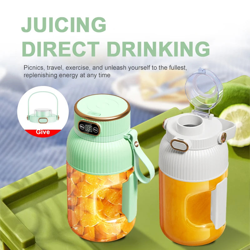 1000ML Portable USB Juicer Blender – Fresh Smoothies Anywhere