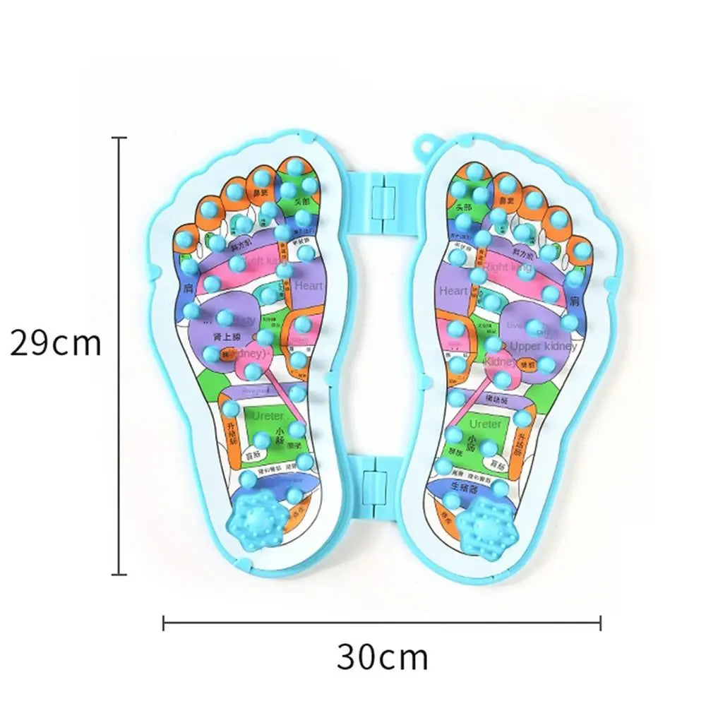 Acupressure Foot Massage Mat | Shiatsu Reflexology for Pain, Fatigue & Circulation | Men & Women