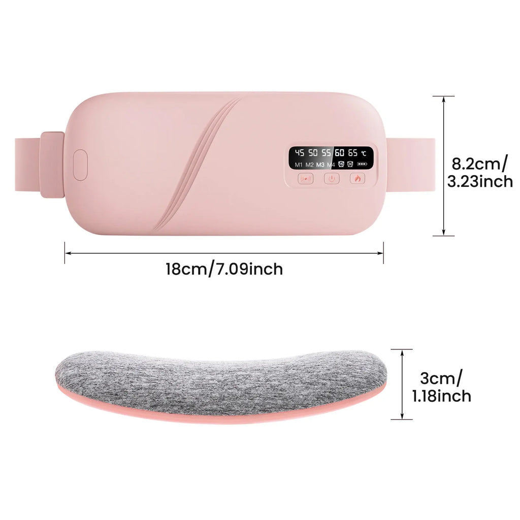 Ms.Dear Menstrual Heating Massage Belt — Heat & Vibration Period Relief