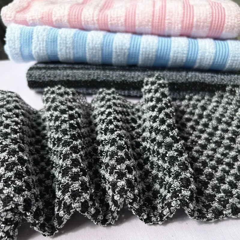 Japanese Exfoliating Bath Towel - Extra Long Back Scrubber, Two-Sided, Antibacterial