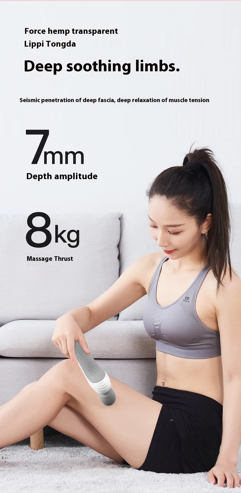 Mini Percussion Massage Gun | Deep Tissue Relief for Men & Women | Type-C Rechargeable