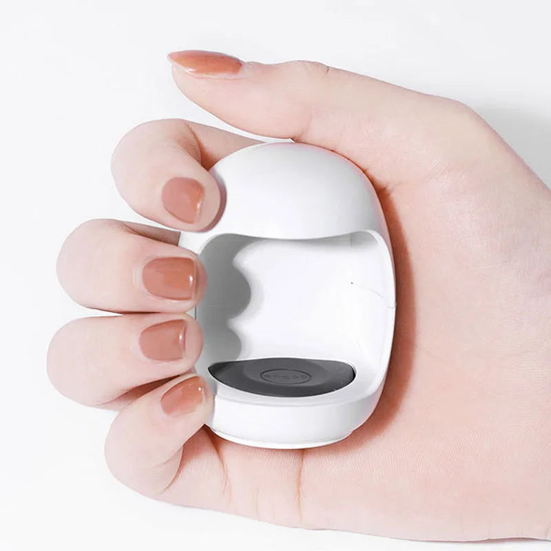 Mini Eggshell LED Nail Lamp - Portable USB Gel Polish Dryer