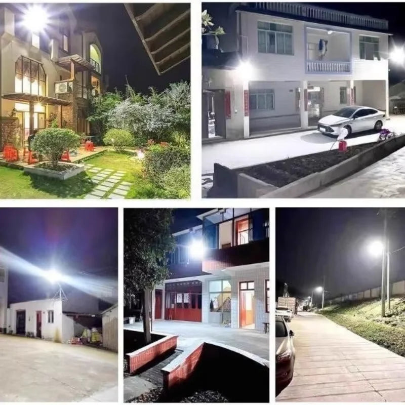 100000LM 4000W/2000W/500W Powerful Solar Led Light Outdoor Powerful Outdoor Motion Sensor Solar Lamp Garden Street Wall Lamp
