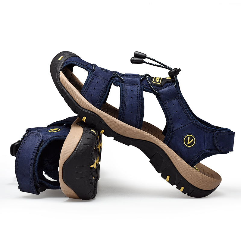 Men's Leather Roman Sandals
