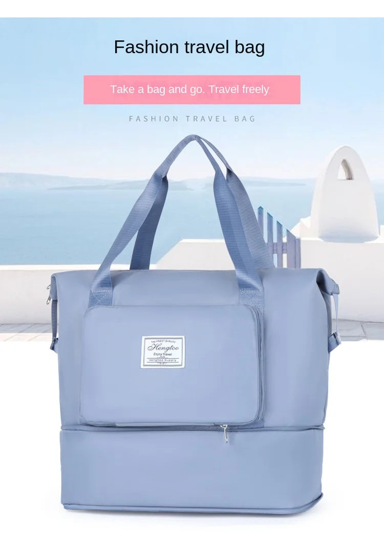 Large Capacity Foldable Waterproof Travel Bag