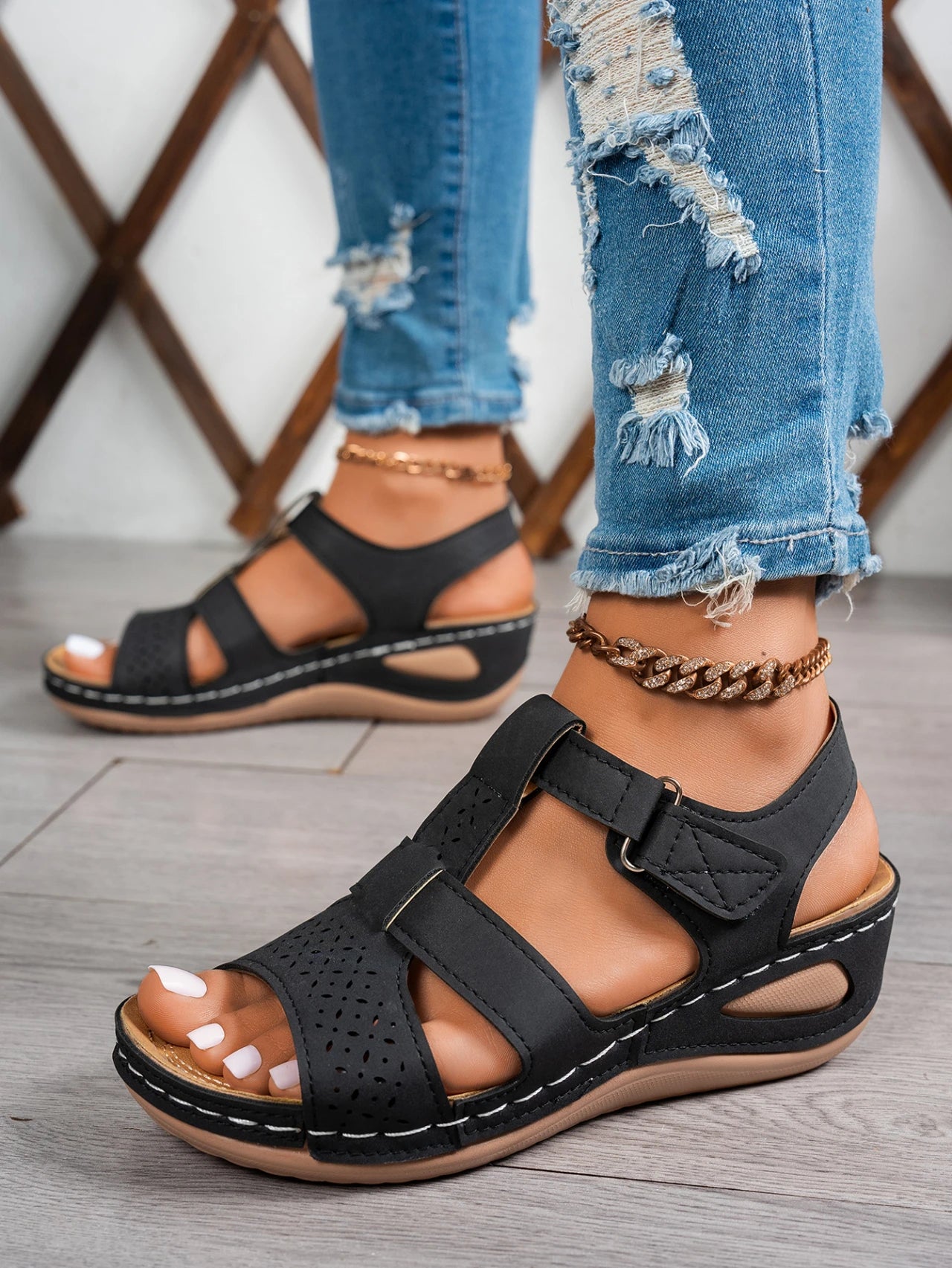Women's High Wedge Platform Sandals