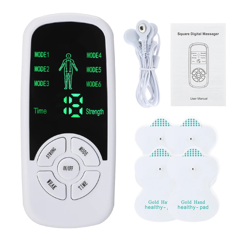 DearBeauty TENS & EMS Body Massager — 6-Mode Micro-Current Pain Relief