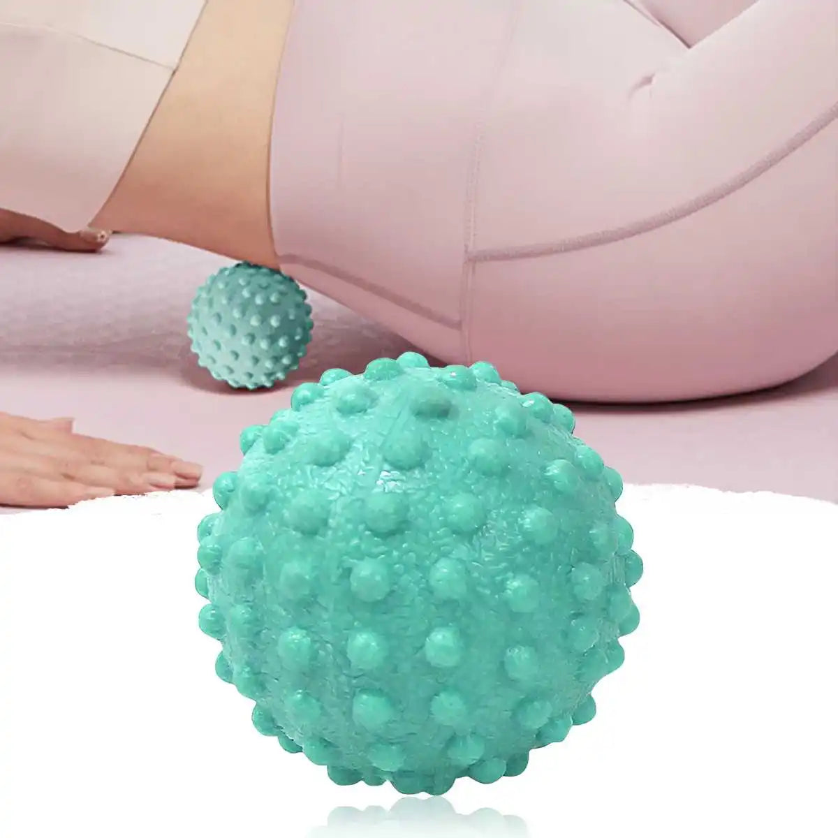 TPE Fascia Massage Ball — Handheld Roller for Leg, Foot & Muscle Relief