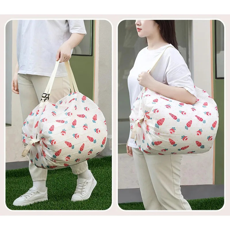 Large Foldable Reusable Tote Bag