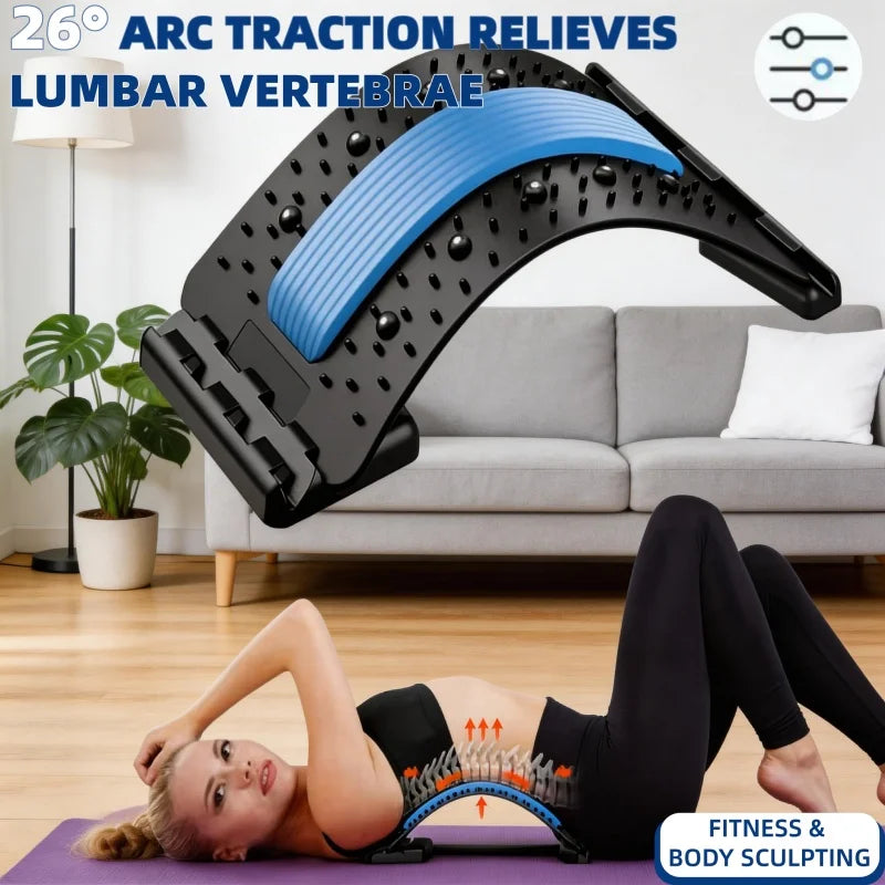 Professional Waist & Back Massage Mat | Muscle Relaxation & Pain Relief Tool