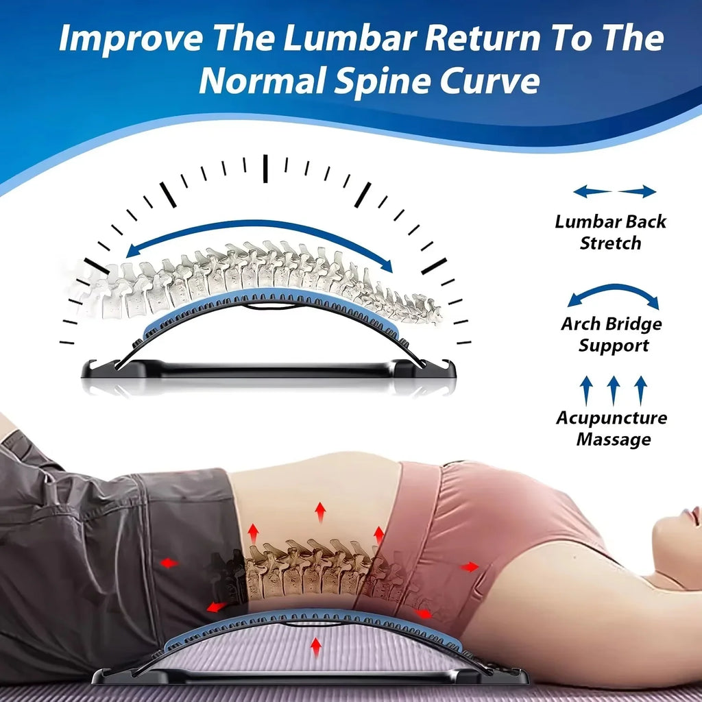 Professional Waist & Back Massage Mat | Muscle Relaxation & Pain Relief Tool