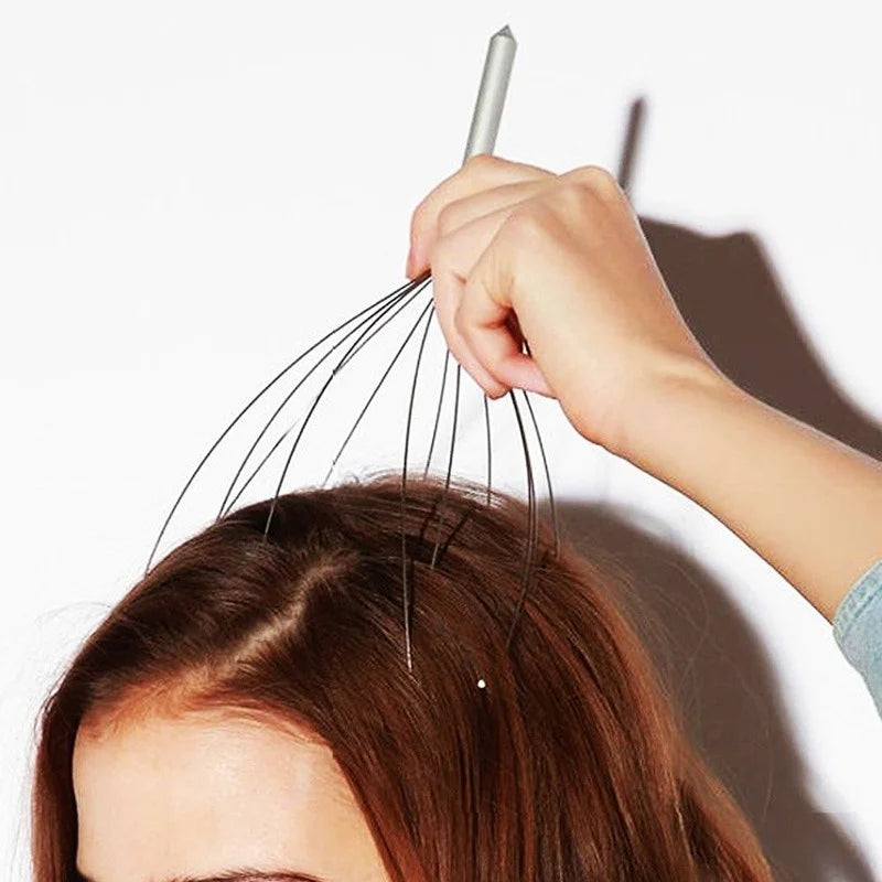 Octopus Scalp Head Massager — Stress Relief & Tension Release