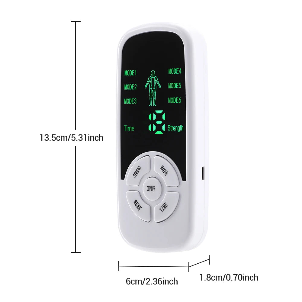 EMS Pulse Muscle Stimulator | TENS Therapy for Neck, Back & Body Pain Relief