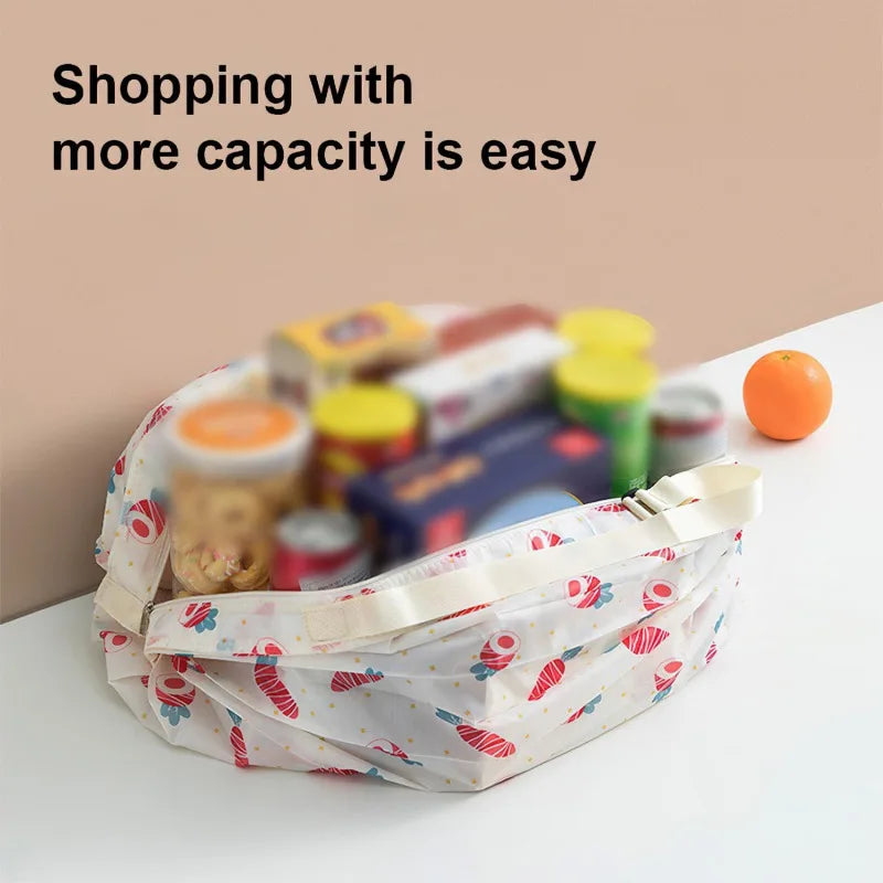 Large Foldable Reusable Tote Bag