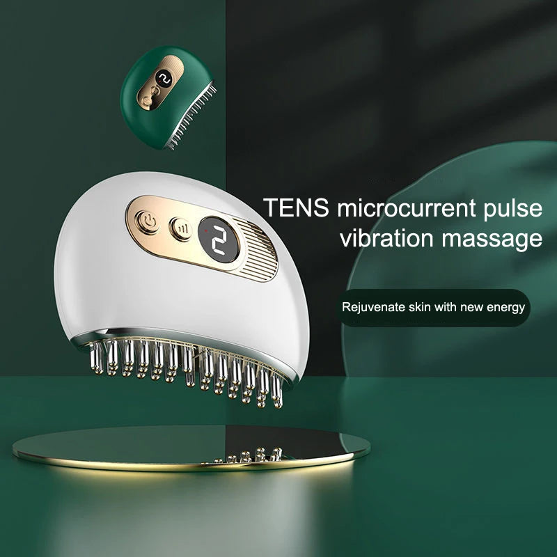 Household Handheld Massage Brush Electric Massager Body Relaxation Shaping Heating Meridian Scraping Brush Lymphatic Drainage