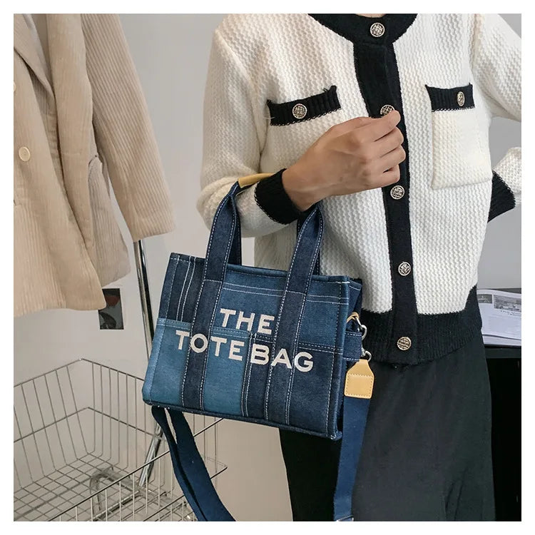 Women's Embroidered PU Leather Tote Crossbody Bag