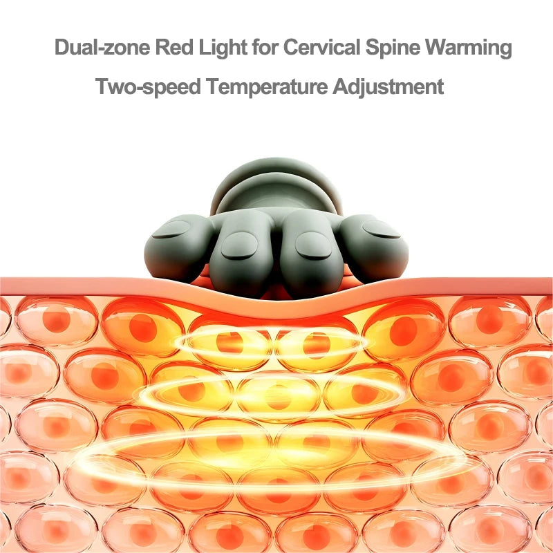 Electric Shiatsu Neck & Shoulder Massager — Deep Kneading with Heat