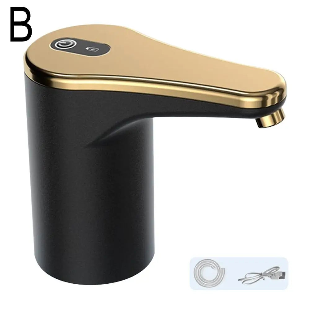 Electric Water Bottle Pump | USB Rechargeable, Ultra-Silent Dispenser for Kitchen, Office & Home