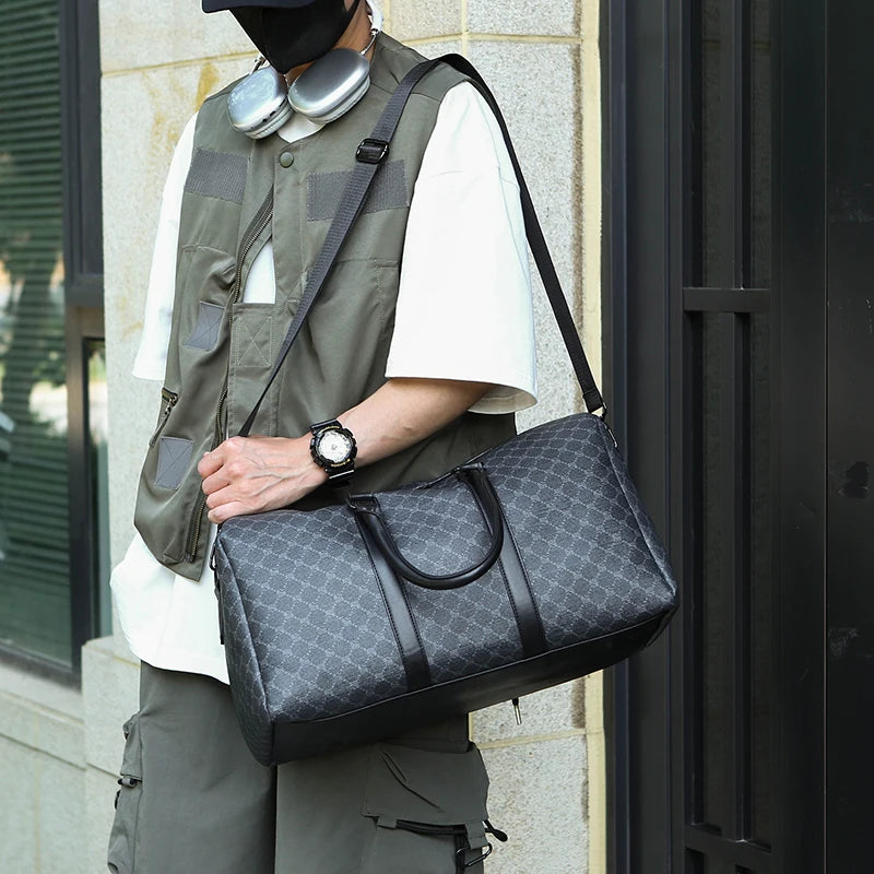 Men's Business Travel Shoulder Bag