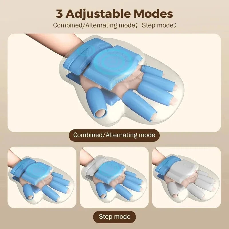 Airbag Compression Hand Massager — Finger, Wrist & Palm Relief Glove