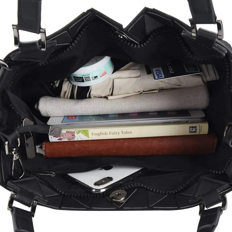 Women's Patent Leather Square Shoulder Bag