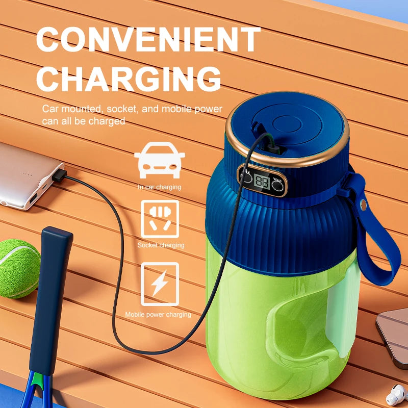 1000ML Portable USB Juicer Blender – Fresh Smoothies Anywhere