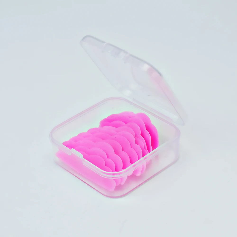 10-Piece Reusable Eyelash Lifting & Lamination Kit - Silicone Perm Rods