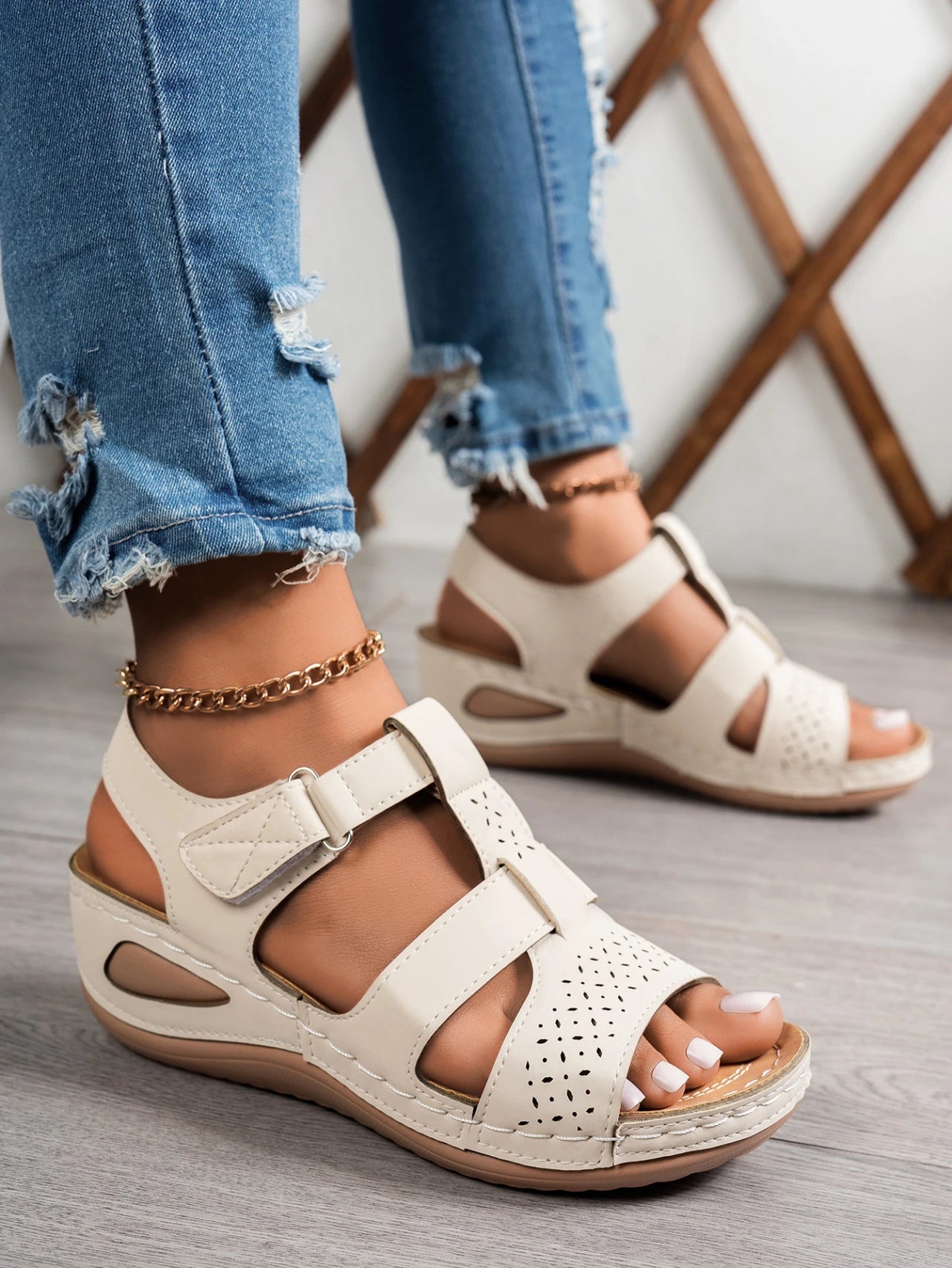 Women's High Wedge Platform Sandals