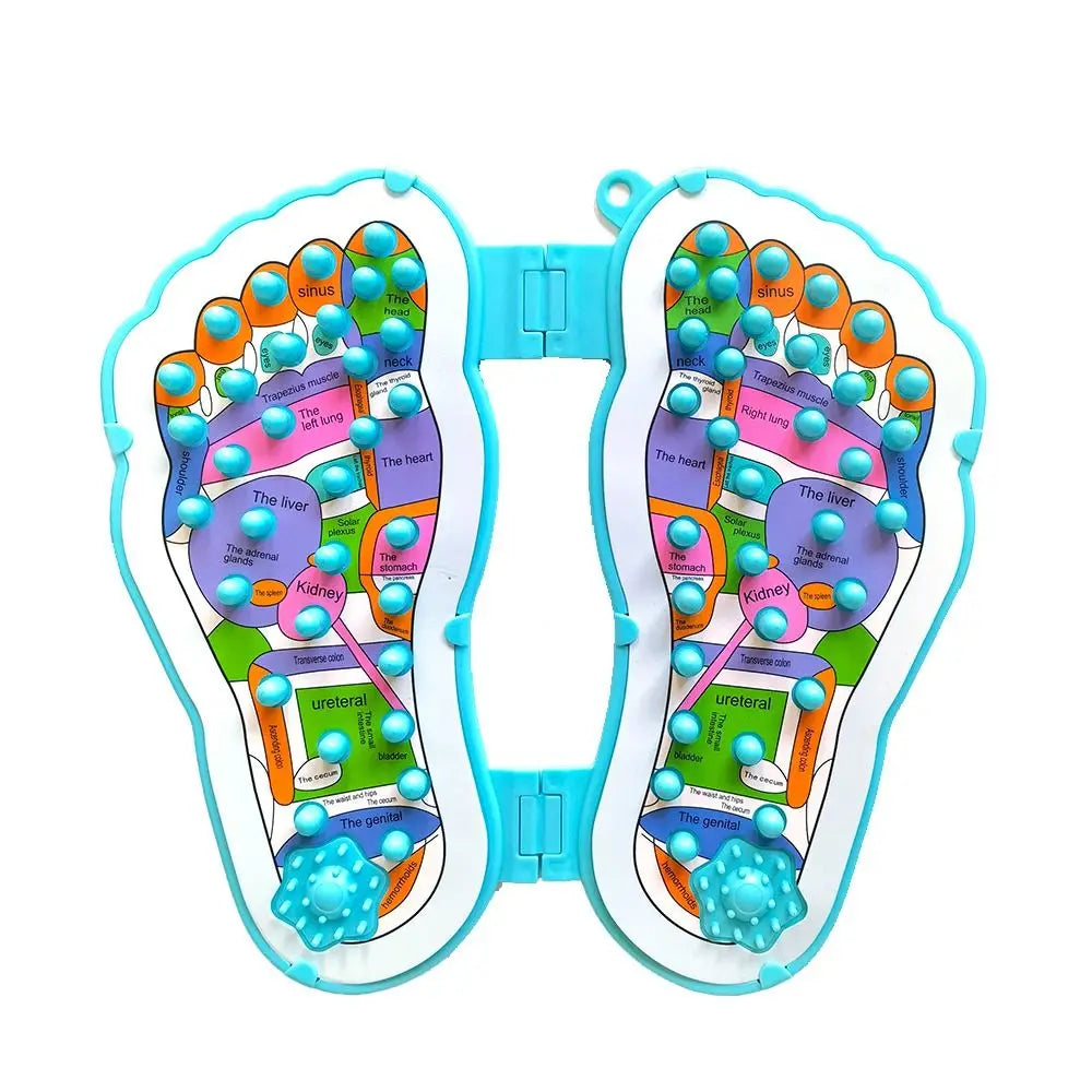 Acupressure Foot Massage Mat | Shiatsu Reflexology for Pain, Fatigue & Circulation | Men & Women