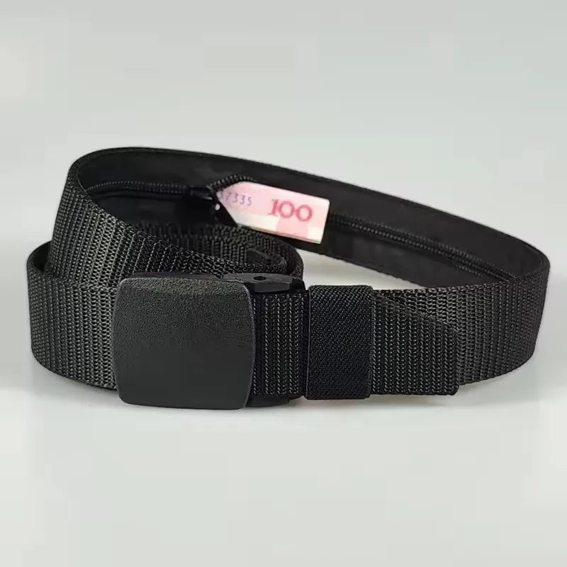Anti-Theft Hidden Money Belt — Travel Security Waist Wallet for Cash, Cards & Passport | Unisex