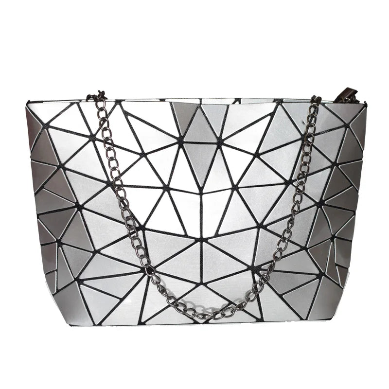 Women's Patent Leather Square Shoulder Bag